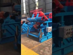 मिक्सर टैंक 0.25 - 0.4mpa के साथ 240m3/H कीचड़ सफाई उपकरण