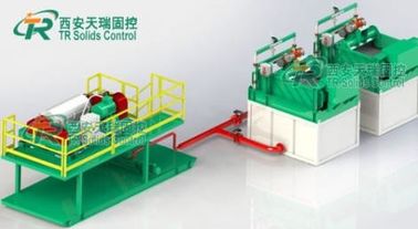 Water Based Management Drilling Mud System With 2 Screw Pumps 9000*2200*1300mm