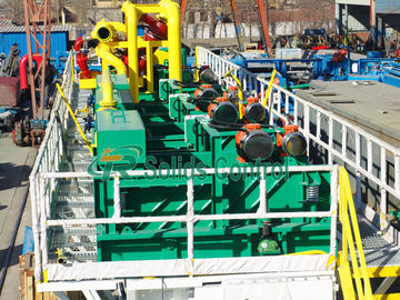 Water Based Management Drilling Mud System With 2 Screw Pumps 9000*2200*1300mm